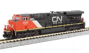 Kato 176-8951 N Scale CN Canadian National GE ES44AC Diesel Locomotive #2930 NIB - Picture 1 of 5