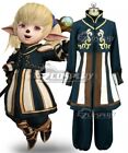 Final Fantasy NT FF11 Shantotto Men Outfit Halloween Party Cosplay Costume E001