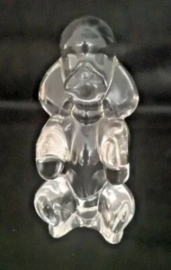 Statuette en verre originale et imposante, modèle caniche chien - Bild 1 von 6
