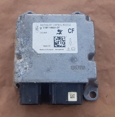 2008 – 2017 FORD FIESTA AIRBAG ECU CONTROL MODULE C1BT-14B321-CF - Image 1 of 2