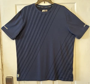 Russell Athletic 360 Ventilation Men's XL (46-48) Blue T-Shirt - Picture 1 of 9
