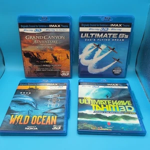 IMAX: [Blu-ray 3D] [3D Blu-ray] Lot Wild Ocean Grand Canyon Ultimate Wave And Gs - Bild 1 von 11