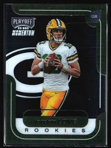 2020 Panini Chronicles Playoff Momentum Rookies Jordan Love Green Bay Packers - Picture 1 of 2