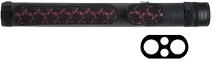 Action ACL22 2x2 Hard Lace Billard Queue Stick Etui mit Schultergurt - PINK - Bild 1 von 4