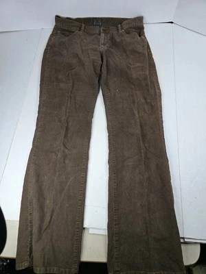 Polo Jeans Co. Ralph Lauren Mujer Talla 10 X 32 Marrón Pana Pantalones Y2k Años 90 Años 80 Foto 1 de 4