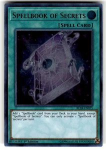 Spellbook of Secrets BLLR-EN075 Battles of Legend: NM Ultra Rare 1st Edition - Picture 1 of 2