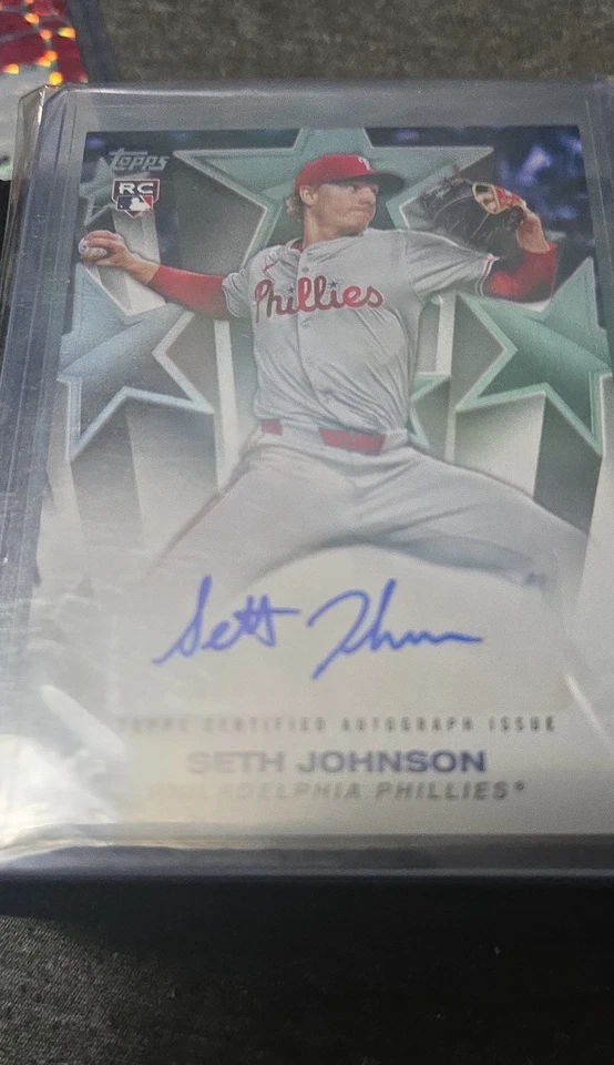 2025 Topps Series 2 - Baseball Stars Autographs Seth Johnson #BSA2-SJ (AU, RC) - Image 1 of 1