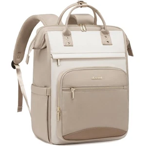 Laptop Backpack for Women, 17.3 Inch Work Laptop Bag, Large Capacity Travel B... - Picture 1 of 8