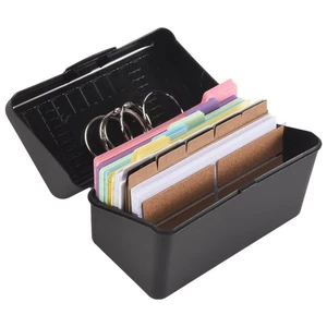 Set Porta Schede, Scatola Porta Schede con 230 Carte Diverse, Colorato 4838 - Foto 1 di 7