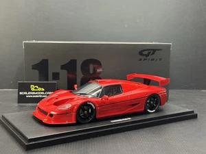 FERRARI F50 GT 1996 Red 1/18 Scale Model Car by GT Spirit - Picture 1 of 8