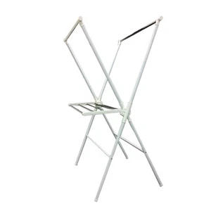 Ore International White Folding Laundry Rack NR515WHT - Picture 1 of 1