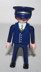 PLAYMOBIL 5261 5395 HOMME PILOTE DE LIGNE AVION CARGO PACIFIC AIRLINES - Imagen 1 de 1