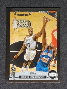 2003-04 Topps Black Border #50 David Robinson San Antonio Spurs SP /500 - Picture 1 of 4