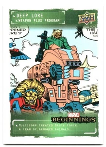 2022 Upper Deck Marvel Beginnings Vol.2 Deep Lore #DLW2 - Picture 1 of 2