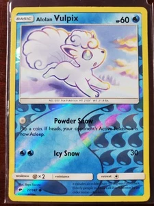 Holograma inverso Alolan Vulpix 27/147 Sm-Burning Shadows - Imagen 1 de 2