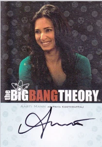 Autógrafo Aarti Mann The Big Bang Theory Priya Koothrappali Autógrafo - Imagen 1 de 1