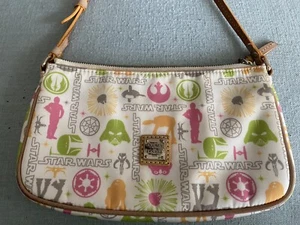 Disney Dooney & Bourke Star Wars Disney World Marathon Pouchette Crossbody EUC - Picture 1 of 3