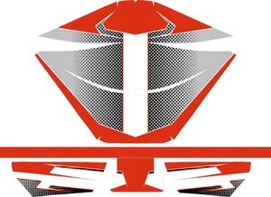 CUSTOM RED ROTAX AIRBOX STICKER KIT - TO MATCH OUR RED CUSTOM KIT - KARTING - Picture 1 of 3