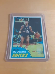 1981/82 Topps #28 RAY WILLIAMS New York Knicks Basketball Card, Guard, STAR (NM) - Foto 1 di 2