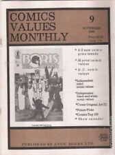 Comics Values Monthly #9 FN 1986 Stock Image
