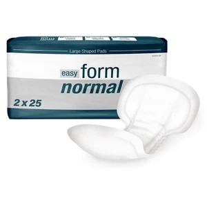 50x Large Incontinence Pads | Forma-Care Easy Form Normal 1260ml Unisex Pads - Picture 1 of 7