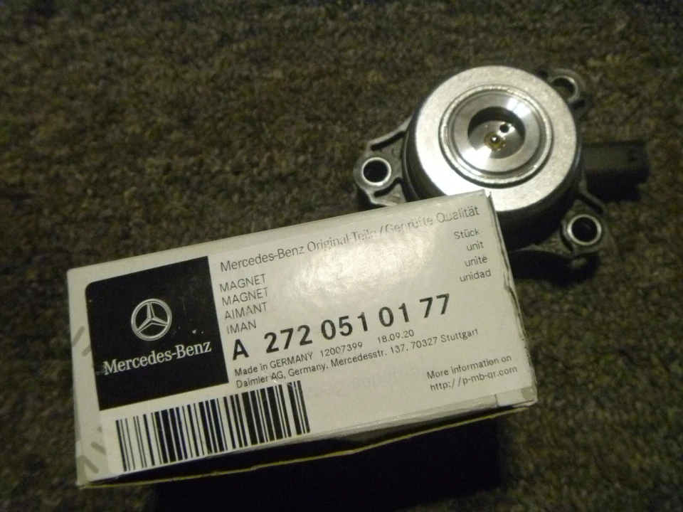2009-2015 Mercedes Benz S400 S550 Camshaft Adjust Magnet 2720510177 OEM New - Image 1 of 1