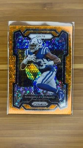 2023 Panini Prizm Shaquille Leonard #131 Orange No Huddle - Picture 1 of 2
