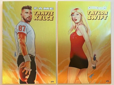 МЕТАЛЛ • #5/13 • TAYLOR SWIFT & TRAVIS KELCE ЭКСКЛЮЗИВНЫЙ НАБОР КОМИКСОВ • ПОМОЛВКА! - Изображение 1 из 4