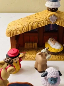 Fisher Price Little People A Christmas Story Nativity Manger Set - Picture 1 of 6