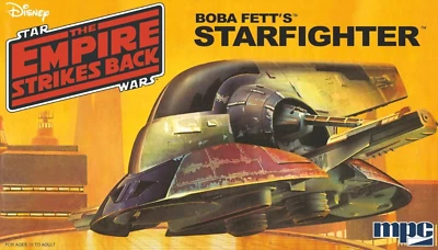 MPC 1:85 Star Wars: The Mandalorian BobaFett's Starfighter, #R2MPC951 - Image 1 of 4