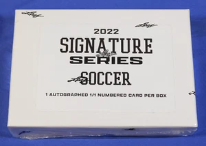 2022 LEAF SIGNATURE SERIES SOCCER HOBBY BOX - Picture 1 of 2
