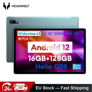 Headwolf Gaming Tablet PC 10,36 Pollici 16GB RAM 128GB 4G LTE Android Tablet - Imagen 1 de 12
