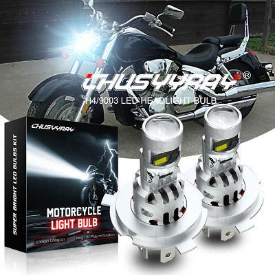 Super Bombilla LED para Honda Moto 2004-2020 VT750C Shadow Aero Faro Foto 1 de 4