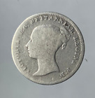 r66_247) Great Britain Queen Victoria Young Head 1861 Three Pence - Silver