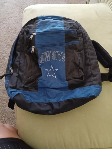NFL Dallas Cowboys Backpack Excellent Condition Cover