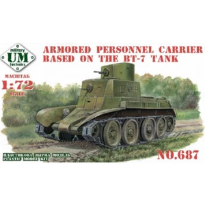 UMT 687 - 1/72 Porta personale corazzato basato sul modello carro armato BT-7 - Foto 1 di 12