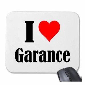 MOUSEPAD Mauspad I Love Garance Ich Liebe Garance - Bild 1 von 1