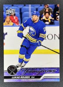2023-24 Upper Deck Lukas Rousek Young Guns #233 YG, RC.