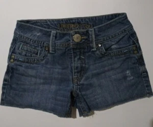 Limited Too Size 8 Girls Slim Short Jeans Pants  5 Pockets Zip Button Jeans - Picture 1 of 13