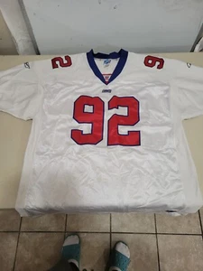 NFL AUTHENTIC NEW YORK GIANTS FOOTBALL JERSEY #92 MICHAEL STRAHAN orig.$300+ - Picture 1 of 9