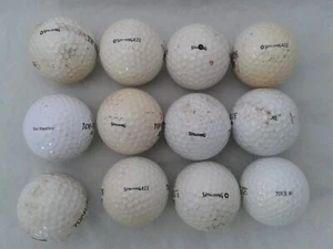 12 Vintage Golf Balls. Top Flite. Price for all! - Picture 1 of 11