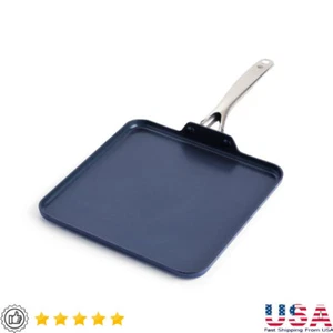 Toxin Free Nonstick Ceramic Griddle 11 Inch Dishwasher Safe Heavy Duty Design US - Picture 1 of 10
