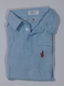 JOHNNIE-O Boys Light Blue Cotton Original Jr. Polo Shirt Sz 10 - Picture 1 of 5