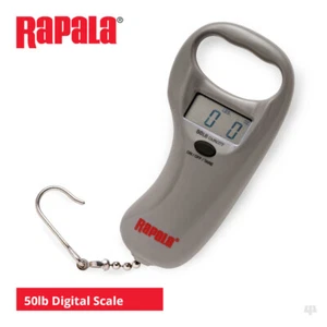 Rapala 50lb Sportsman's Digital Scale - Pike Perch Salmon Bass Sea Lure Fishing - Picture 1 of 1