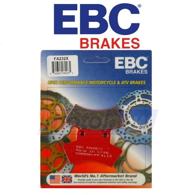 EBC Rear X Series Carbon Brake Pads for 1993 Polaris Big Boss 350L 6x6 - av Foto 1 de 4