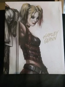 Harley Quinn Painted Canvas Wall Art - Picture 1 of 5
