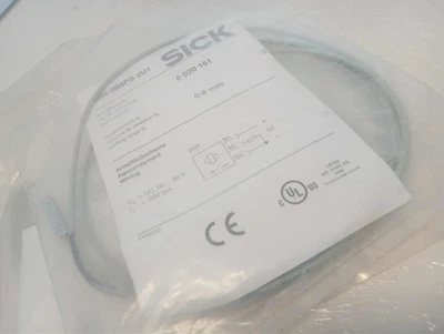 SICK 6020161 SENSOR PROX INDUCTIVE 0.8MM MOD Rectangular Cable, 3-wire, 2 m - Image 1 of 4