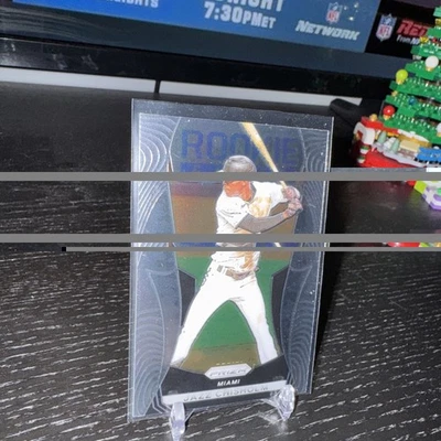 2021 Panini Prizm Jazz Chisholm #RC14 Rookie Class Miami Marlins - Image 1 of 2
