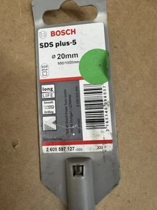Bosch SDS Plus - 5 Hammerbohrer 20 x 950 x 1000 mm 2 schneidig 1618597127 - Bild 1 von 5