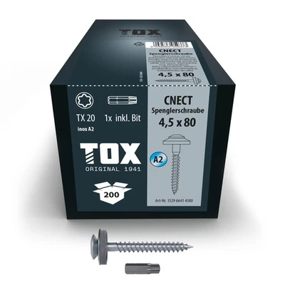 TOX CNECT 4,5 x 80 (200 pz.)